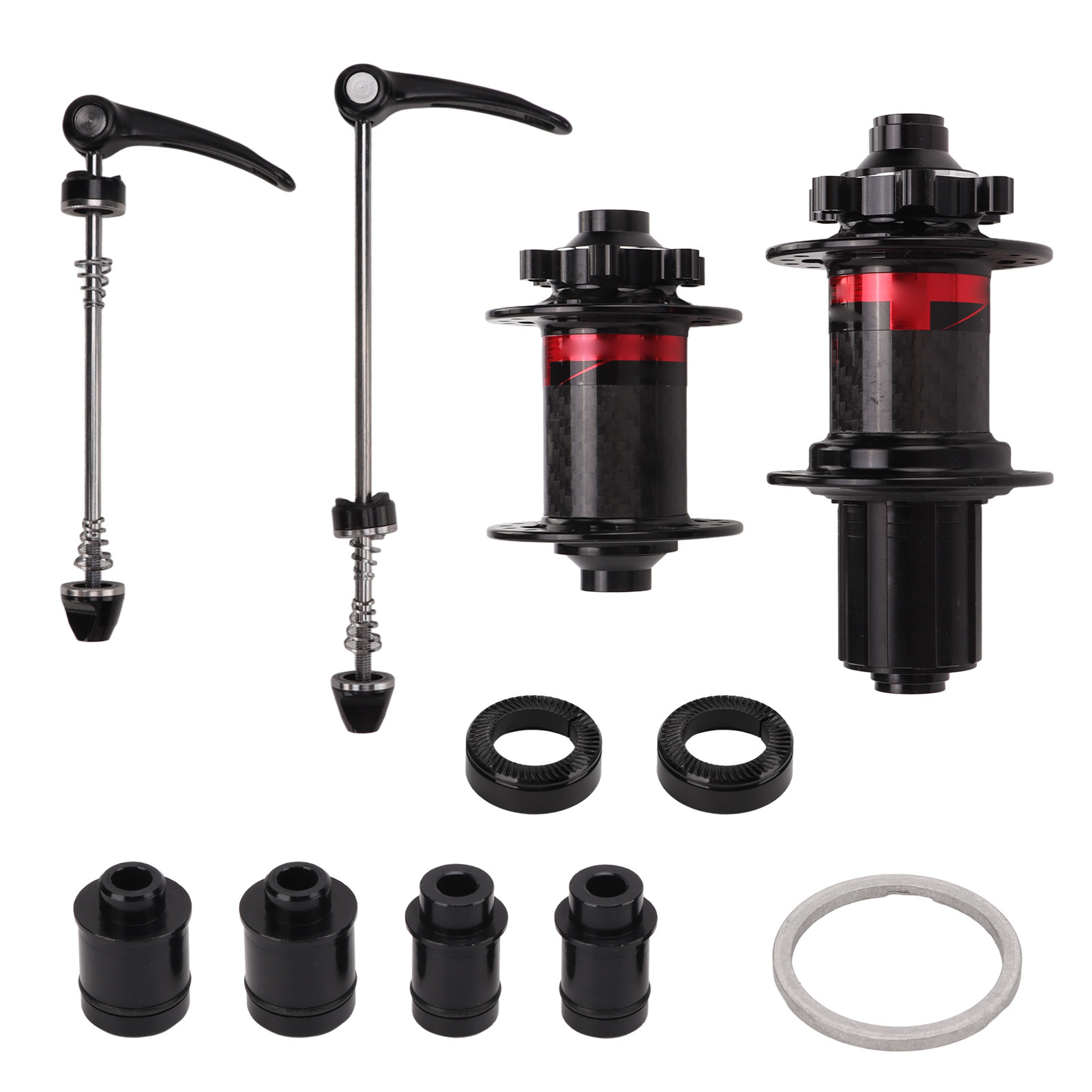 Gub 1451 Scheibenbremsensatz Für Vorder- Und Hinterradbremse Für Mountainbikes, Inklusive 32 Nabenscheiben Und Schnellspannsystem.