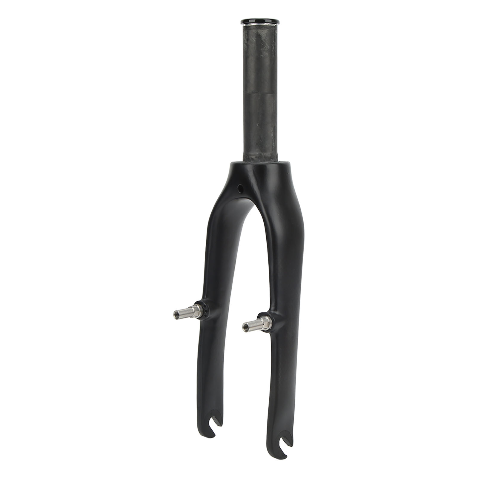 Faltbare Fahrrad-vorderradgabel, 2,9 Zoll Offenes Unterrohr, 4,4 Zoll Offenes Oberrohr, Kohlefaser, Für 1,1 Zoll Gerades Steuerrohr.