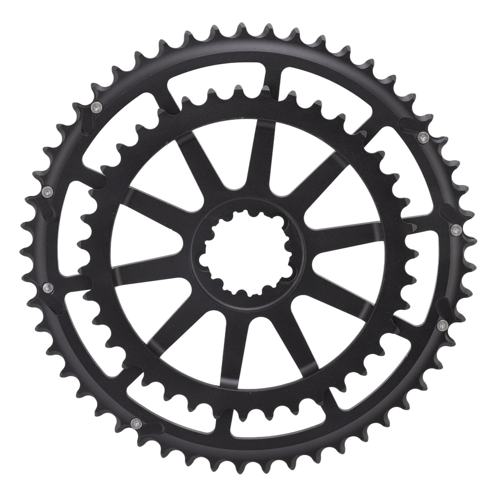 Doppelkettenblatt Für Rennrad/mountainbike, Schmale Und Breite Zähne, 53t/39t