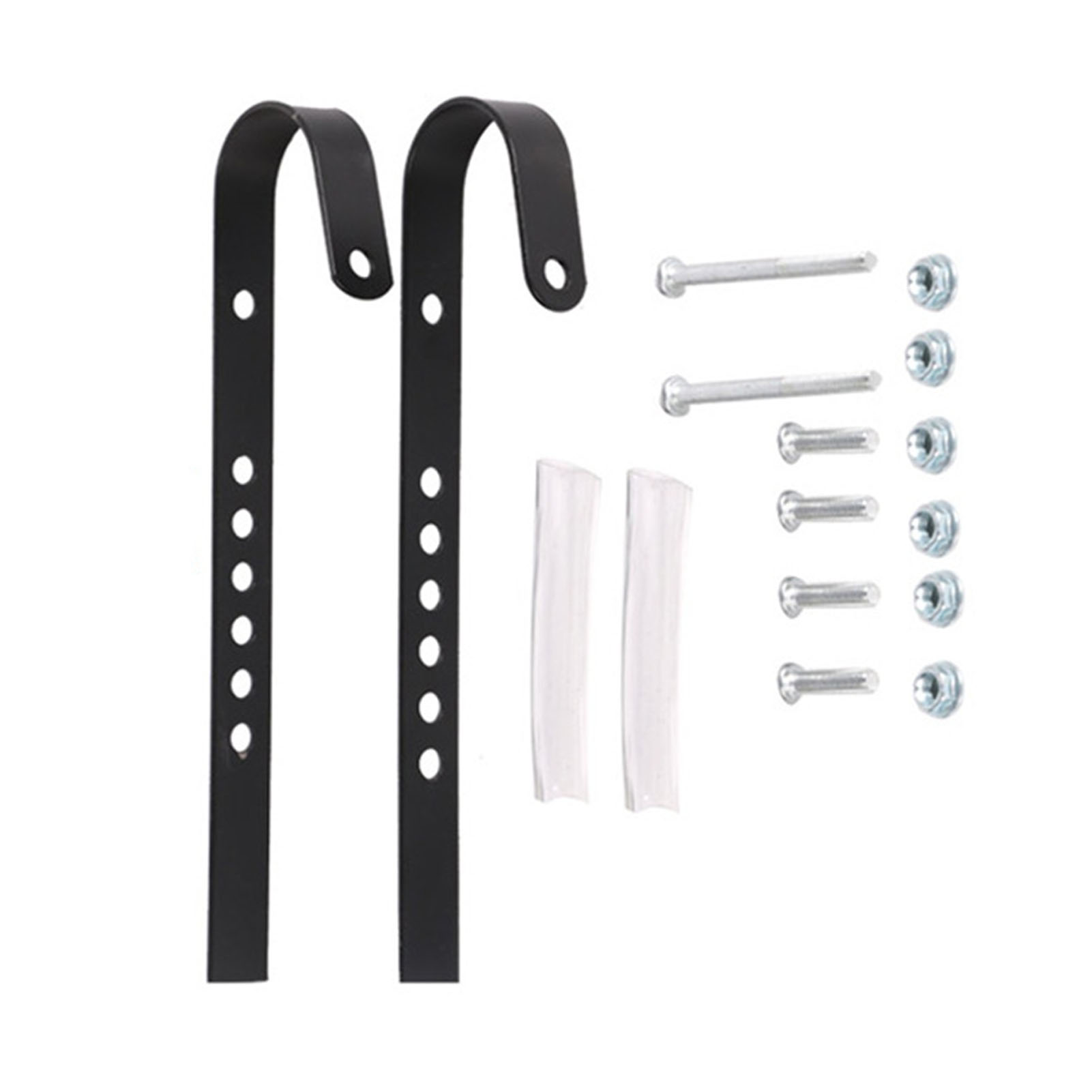 Multifunktionaler Fahrradkorbhaken Für Vorne, Höhenverstellbar, Abnehmbar, Aus Metall, Mit Schnellverschluss.