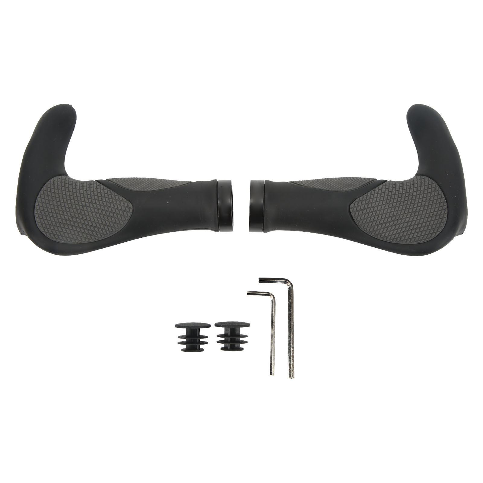 Ergonomische, Stoßdämpfende, Rutschfeste Gummi-lenkergriffe Für Mountainbikes Und Rennräder