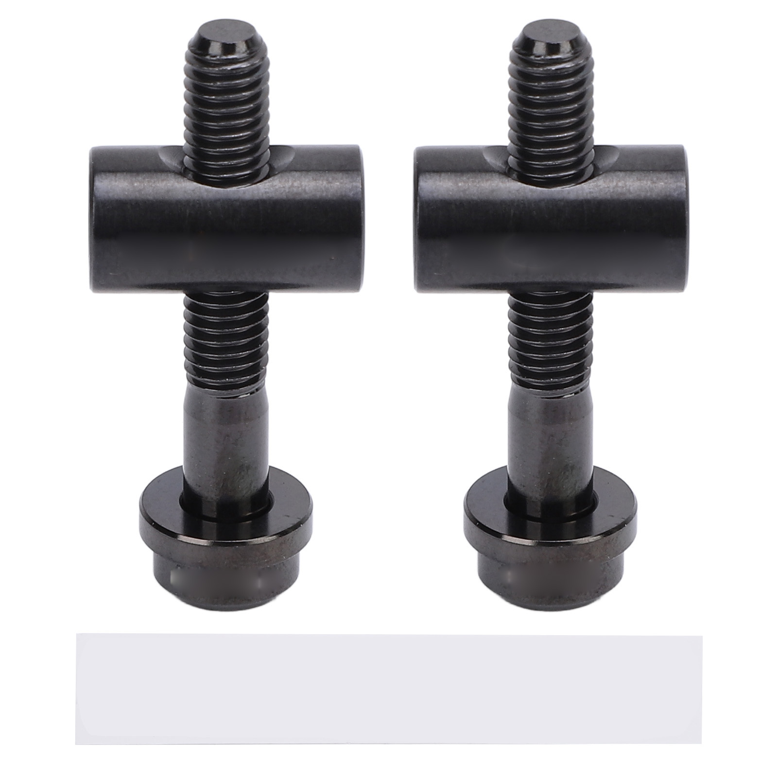 Set Mit 2 M5x30 Mm Befestigungsschrauben Für Fahrradsattelstützen Aus Titanlegierung, Für Heimwerker-ersatzteile, Schwarz