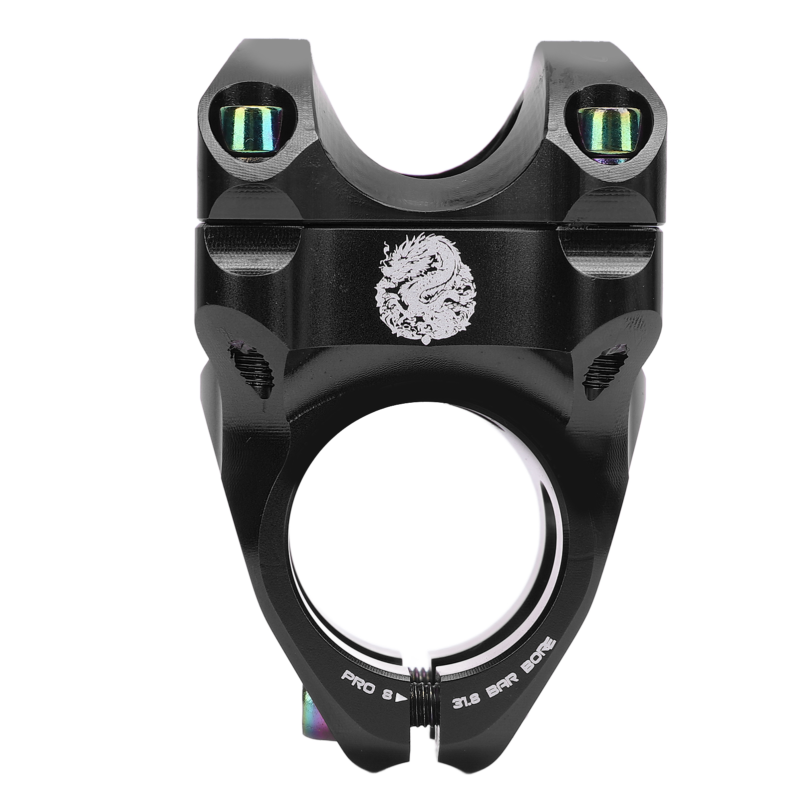 Kurzer 31,8 Mm Lenkervorbau, Leicht, Cnc-gefräste Aluminiumlegierung Für Mountainbikes, Schwarz.