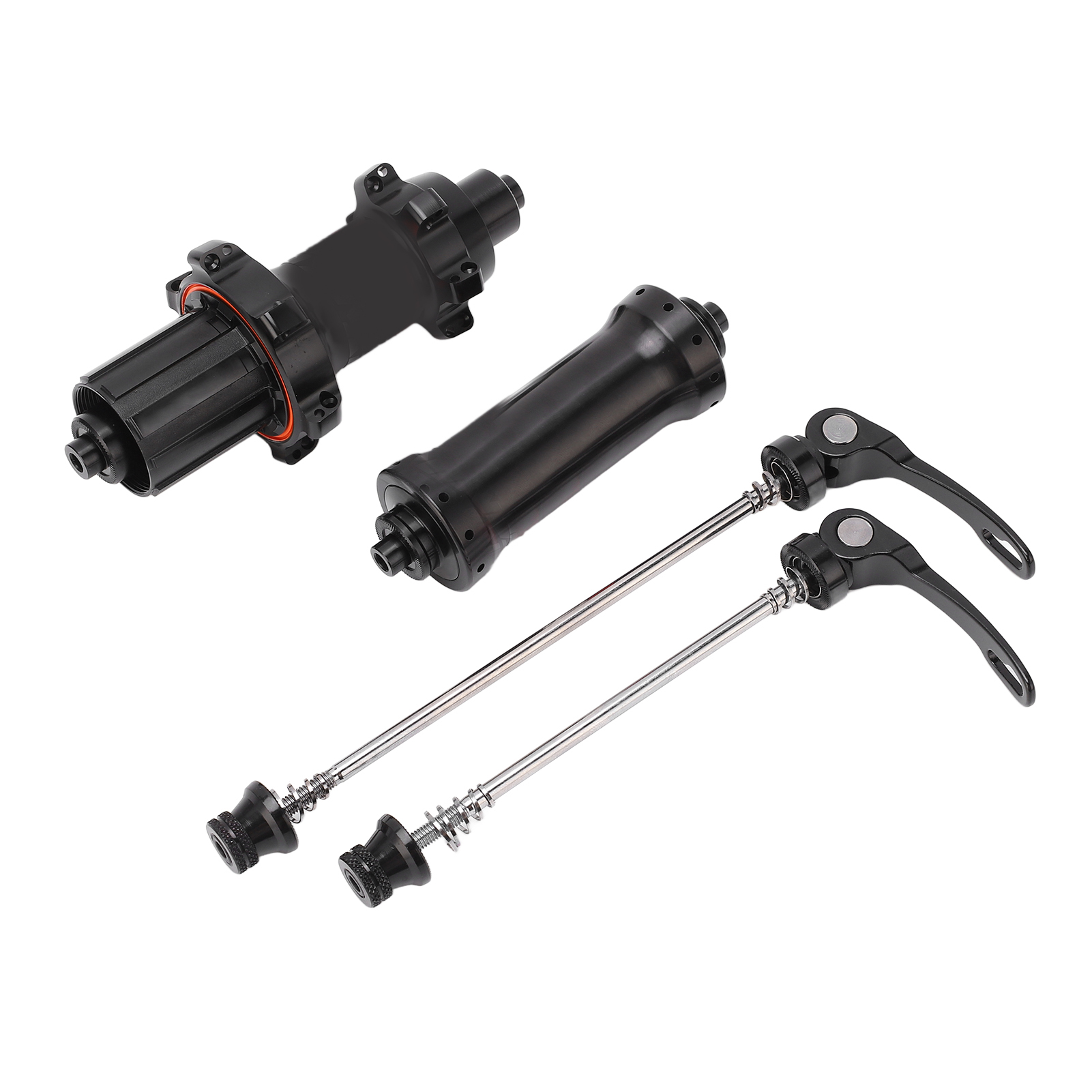 Rennrad-felgenbremsnaben, 4 Lager, Mit Cnc-gefrästem Schnellspannhebel Aus Aluminiumlegierung Für 8-12-fach Freilaufnaben
