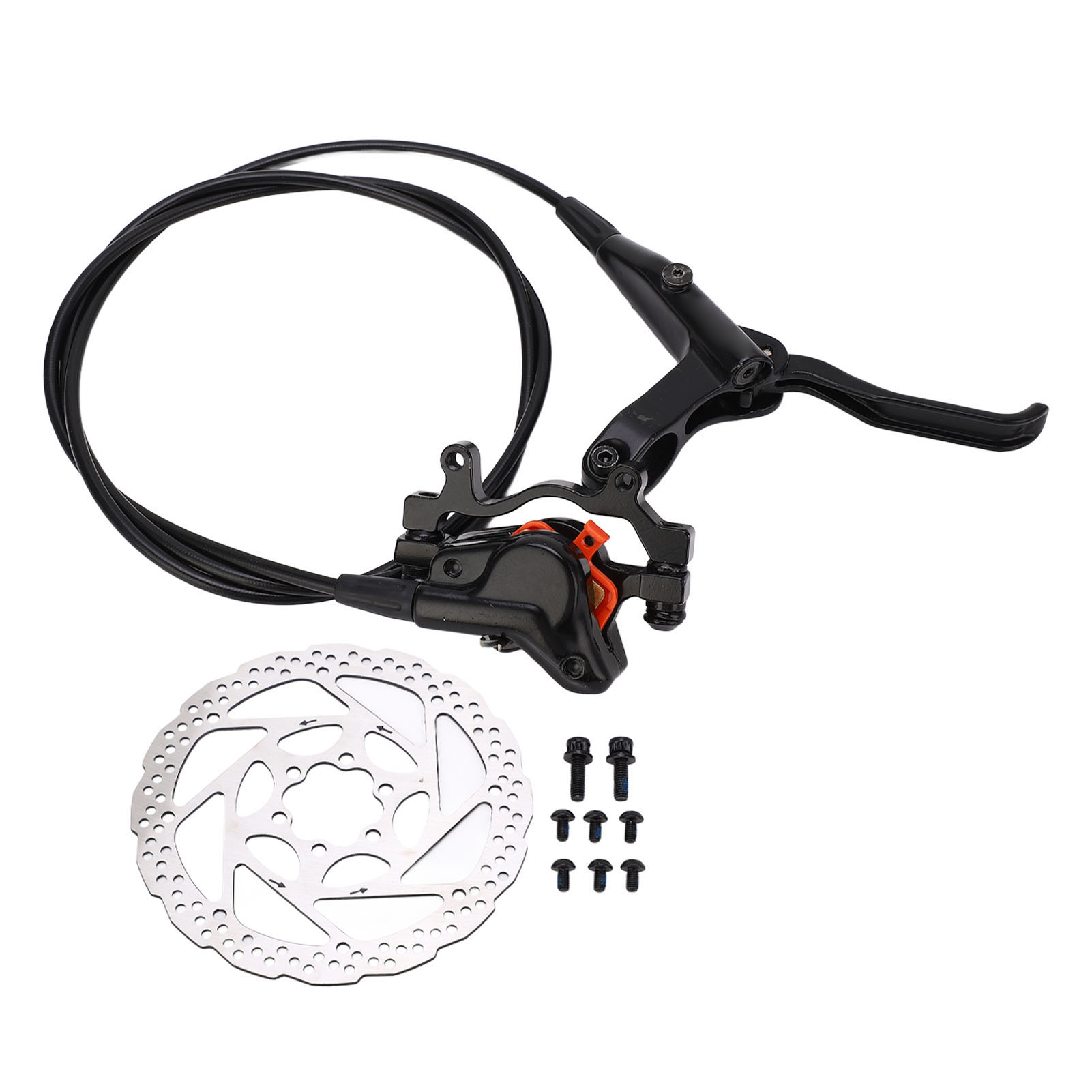 Hydraulische Scheibenbremse Für Mountainbikes, Aus Aluminiumlegierung, Hinten Rechts, 2 Kolben.