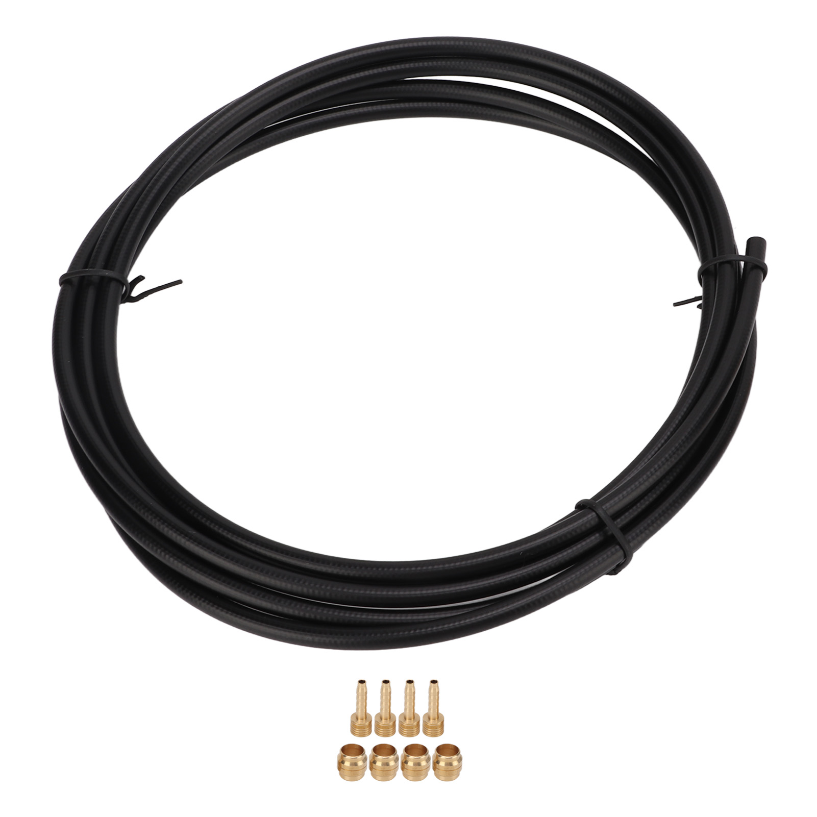 Magura Hydraulik-scheibenbremsleitungssatz Für Mountainbikes, Mit Anschlussstück Und Verbindungseinsatz, Aus Hitze- Und Kältebeständigem, Geflochtenem Nylon.