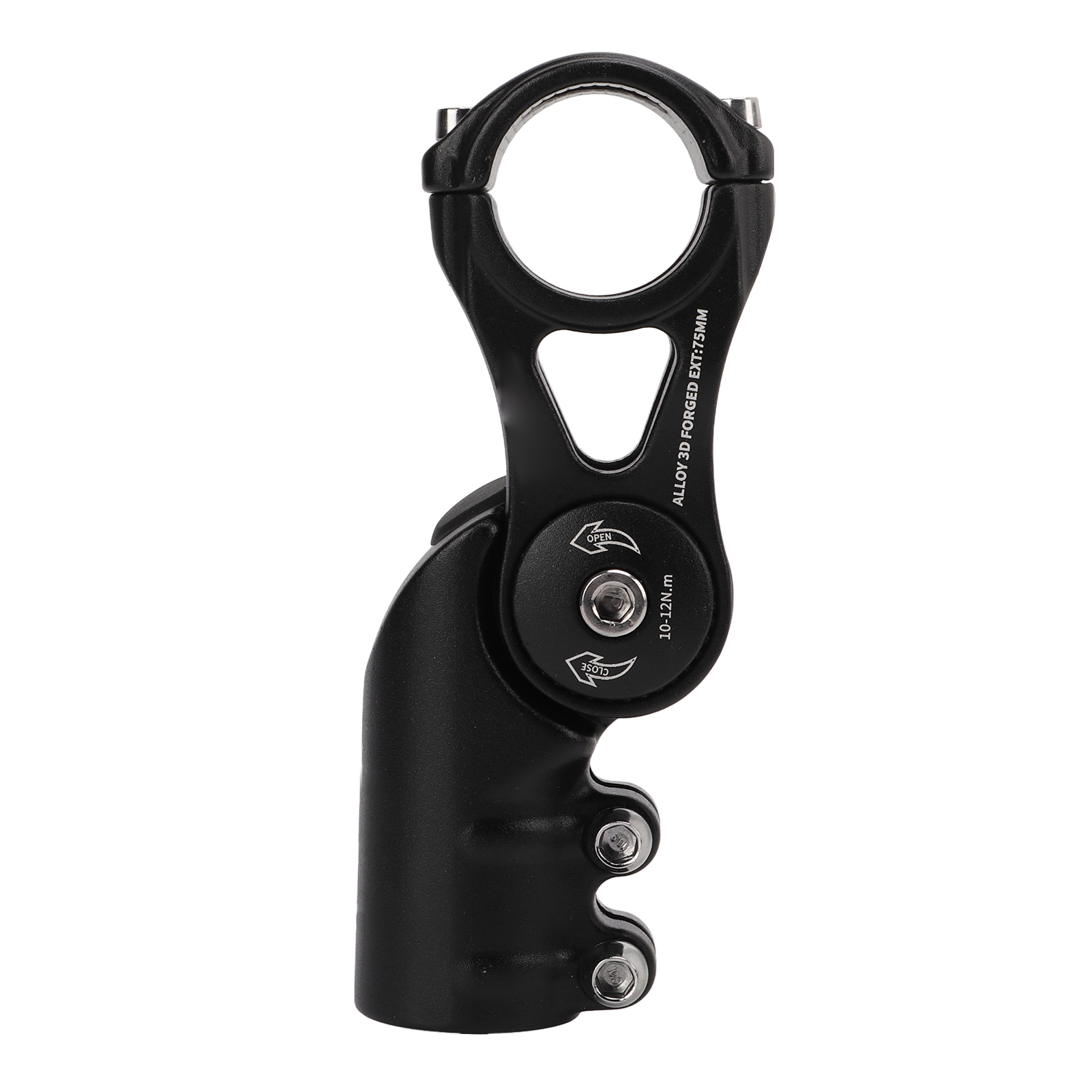 Höhen- Und Winkelverstellbarer Fahrradvorbau, 31,8 X 75 Mm, Ersatzteile Für Mountainbikes