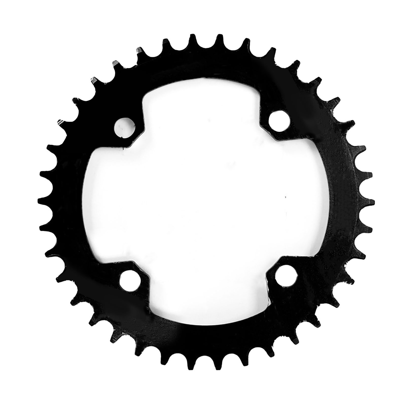 104 Bcd Kettenblatt Für Mountainbikes, Singlespeed, 34 Zähne, Rund, Schwarze Aluminiumlegierung, Für Positive/negative Kraftübertragung.