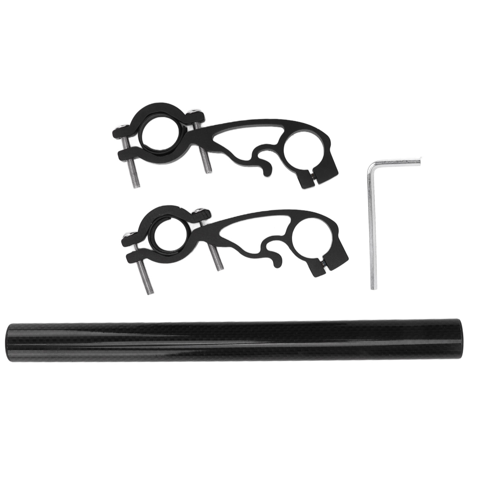 Multifunktionale Fahrradlenkerhalterung, Lenkerverlängerung Aus Carbonrohr.