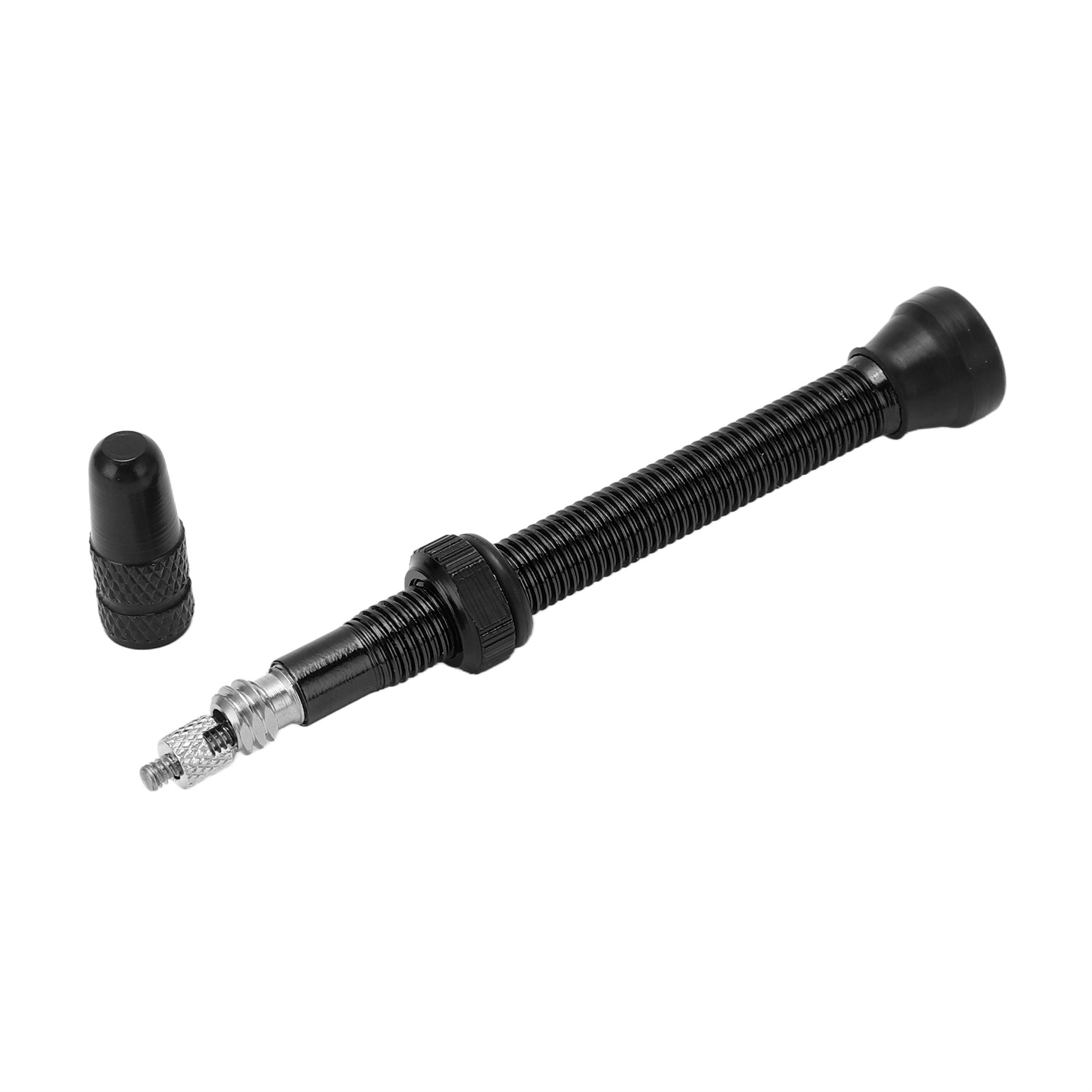 Presta-ventil 60 Mm Für Mountainbikes, Aus Aluminiumlegierung, Mit Verlängerung Für Tubeless- Und Vakuumventile, Schwarzes Fahrradzubehör.