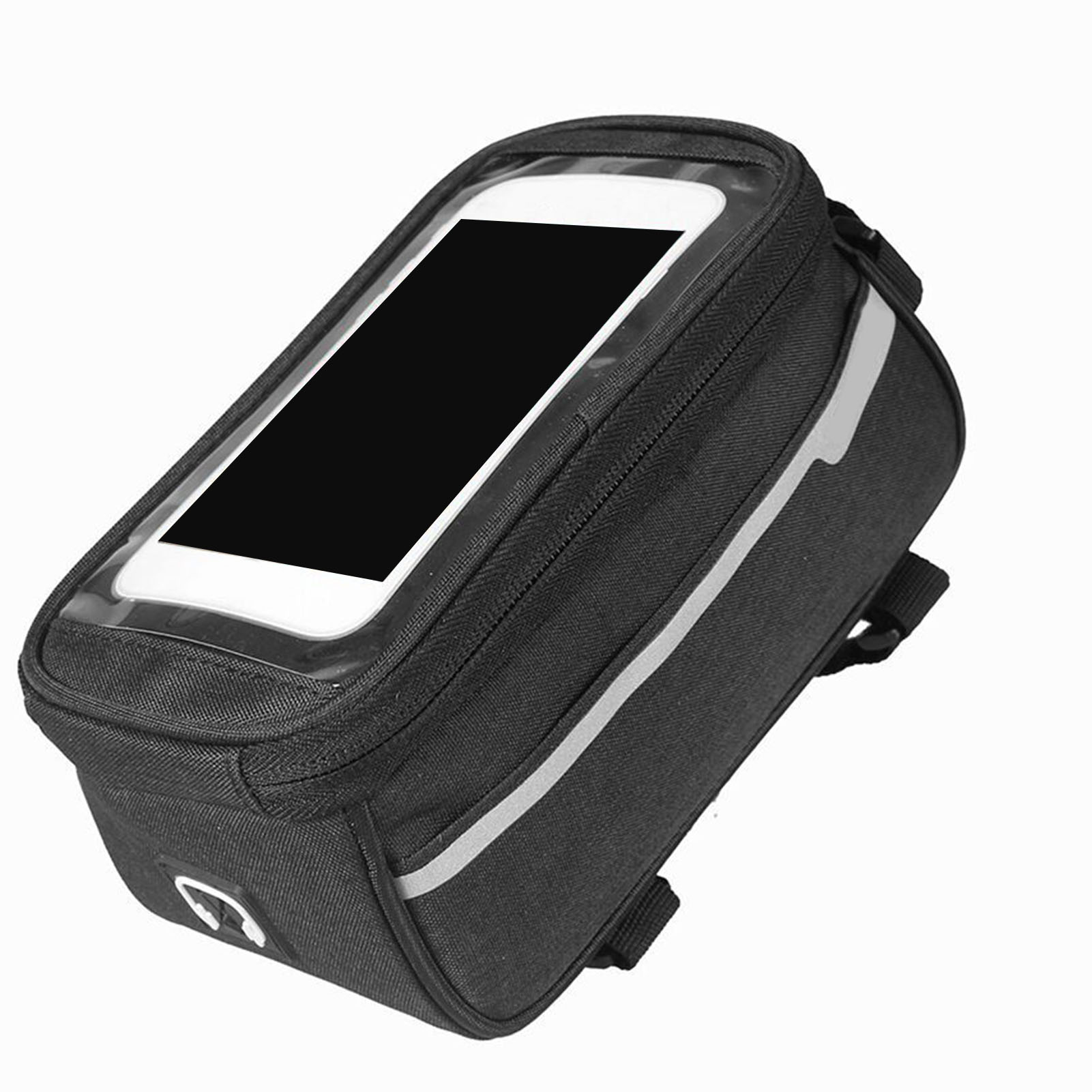 Rahmentasche Für Fahrradhandys, Großes Fassungsvermögen, Wasserdicht Und Verstellbar, Für Mountainbikes