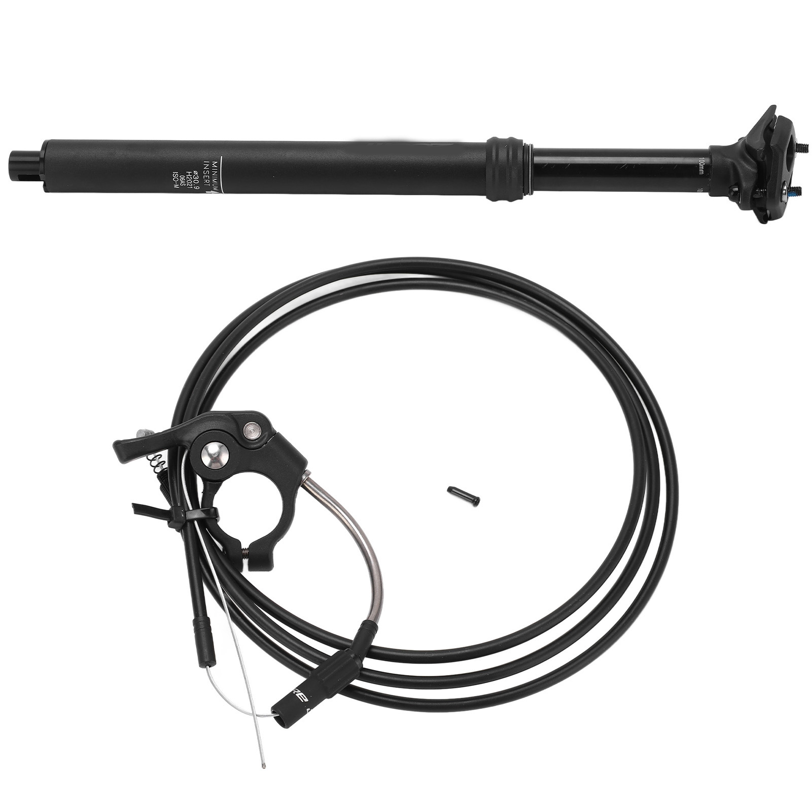 Gefederte Sattelstütze Für Fahrräder Mit Interner Kabelführung, 30,9 X 400 Mm, Robustes Mountainbike-sattelrohr