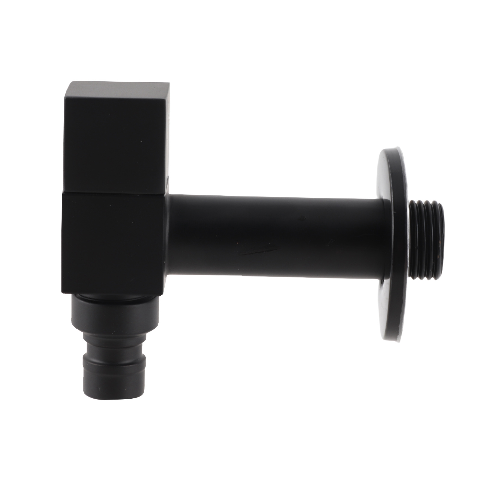 Quadratischer G1/2-wasserhahn, Einzelner Kupferhahn Für Kaltwasser, Waschmaschinenarmaturen