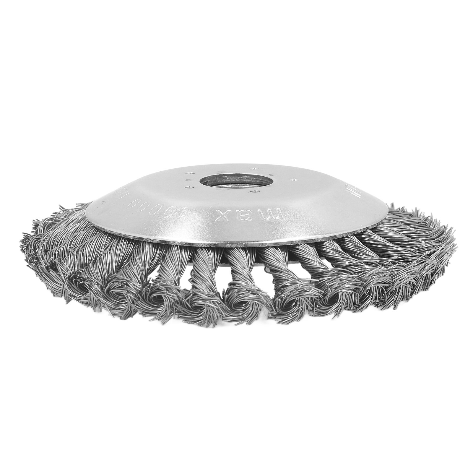 15 Cm (6 Zoll) Lange, Gedrehte Unkrautbürste Aus Edelstahl Für Rasenmäher, 10.000 U/min