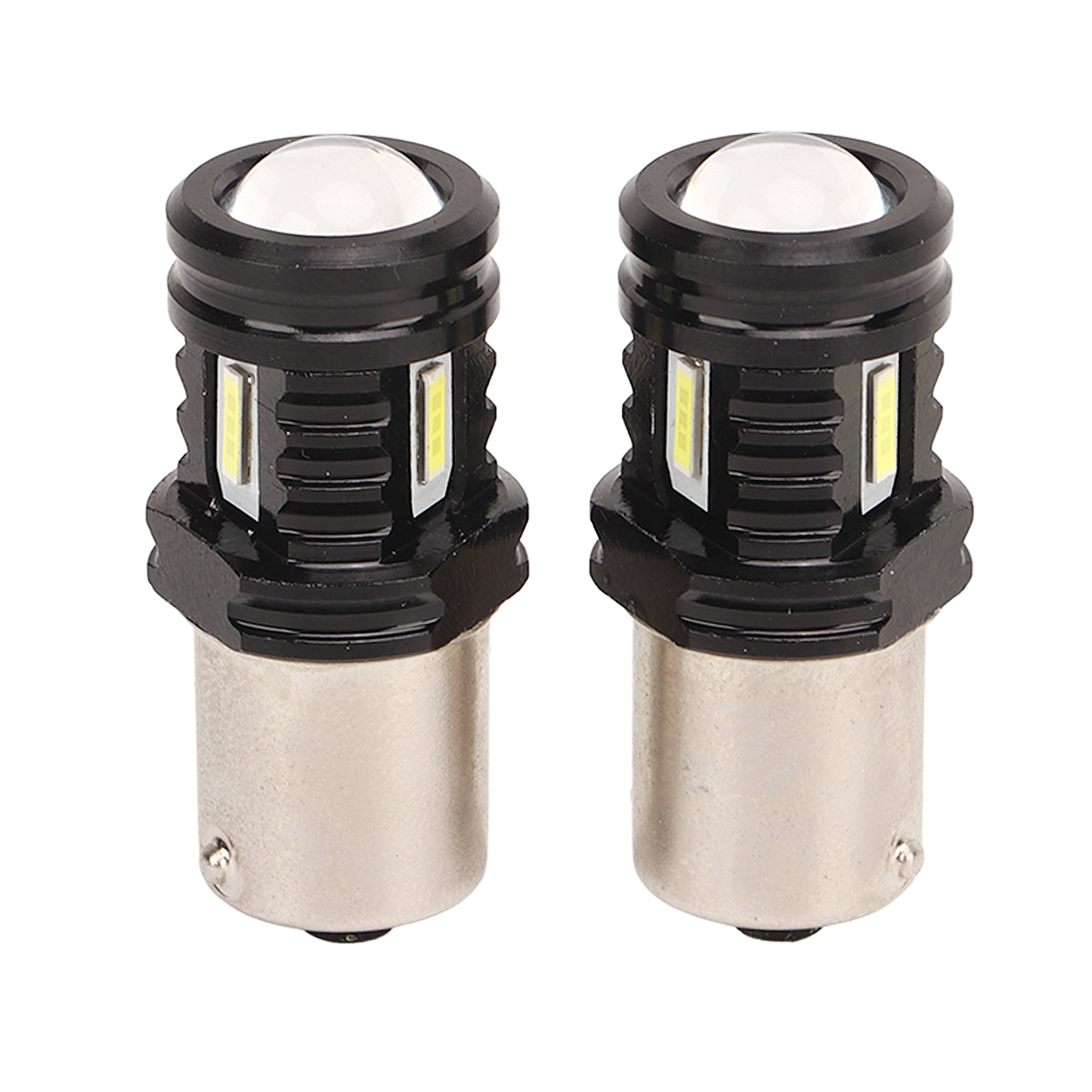 2er-pack Ultrahelle 120-w-led-lampen (1500 Lm, Ba15s 1156), 12–24 V, Universell Für Rückfahrscheinwerfer Und Blinker, Kompatibel Mit Pkw, Suvs, Lkw Und Wohnmobilen, 6000 K Weißes Licht