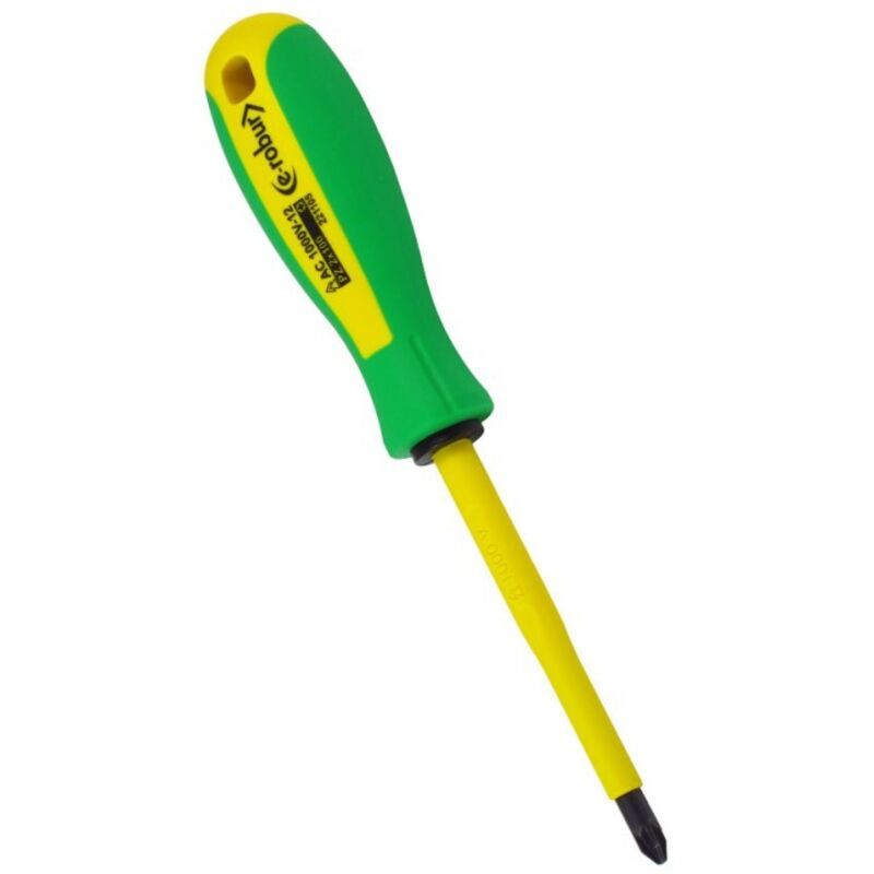 E-robur 221103 - Isolierter Pozidriv-schraubendreher 0 X 60 Mm - E-robur 221103 - Isolierter Pozidriv-schraubendreher 0 X 60 Mm