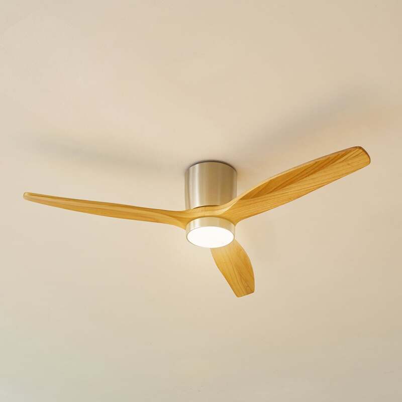 [gebraucht] B-ware Lucande Led-deckenventilator Faipari 132cm Nickel Leise Mit Fernbedienung