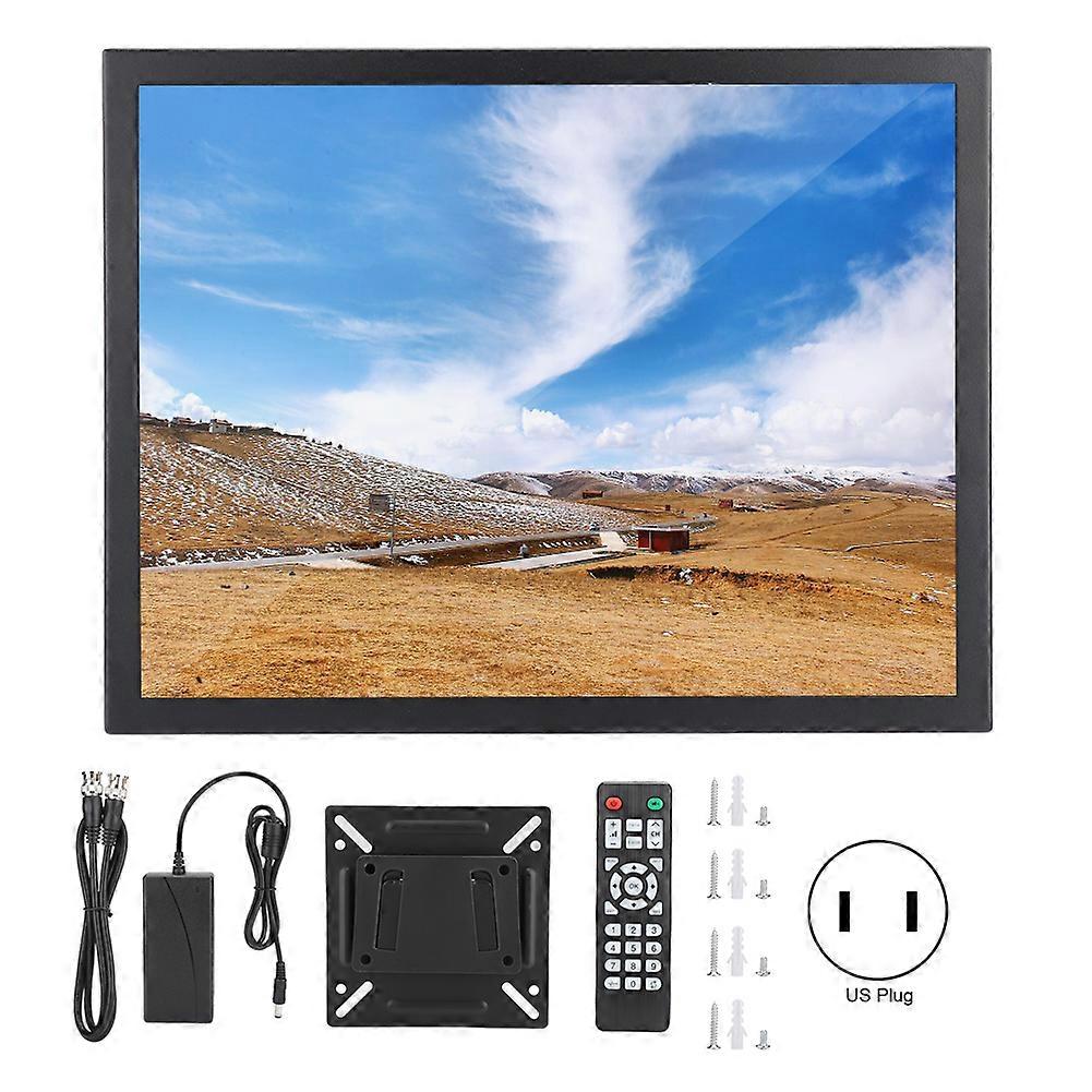 15-zoll-industriemonitor (1024 X 768 Hd, Vollmetallgehäuse) Mit Hdmi/vga/av/bnc/usb-anschlüssen, G15(v59)