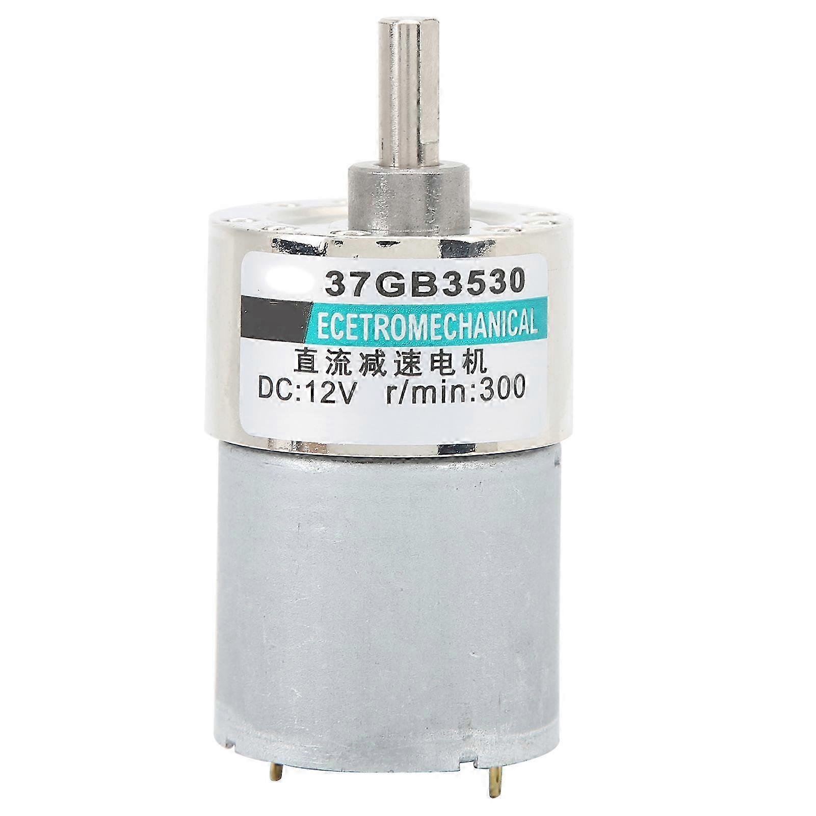 Kupfergetriebener Motor, Drehmomentstarker Mini-motor Für Mikromaschinen, Dc12v Xd-37gb3530, 300 U/min, Hohes Drehmoment, Robust Und Kompakt.