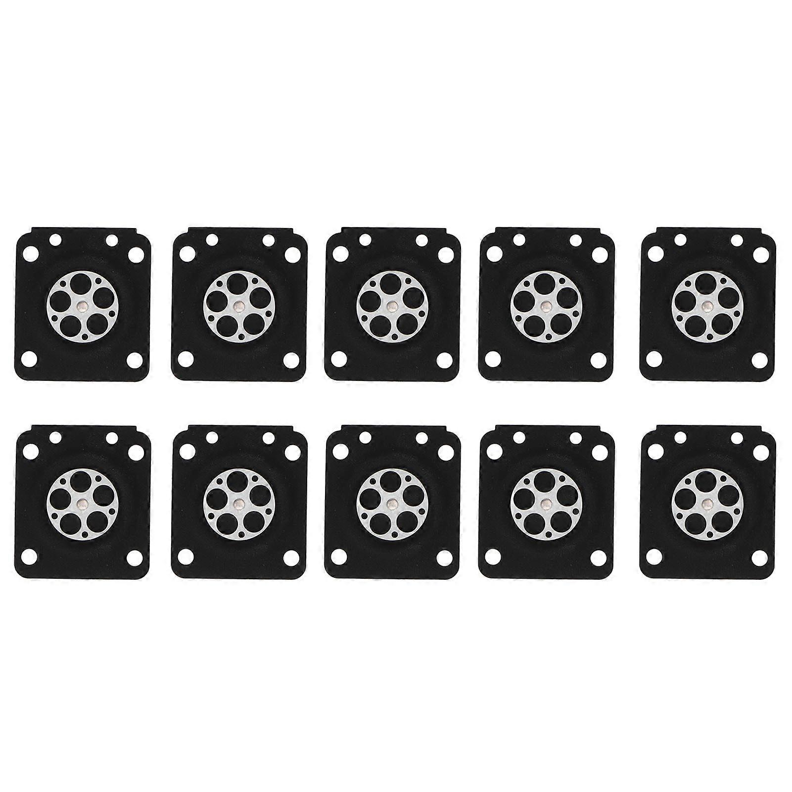 Set Mit 10 Kettensägenvergasermembranen Und Dichtungen, Zama180 Kompatibler Dichtungssatz, Vergaserersatzteile, Motorwartungszubehör, Einfacher Austausch.
