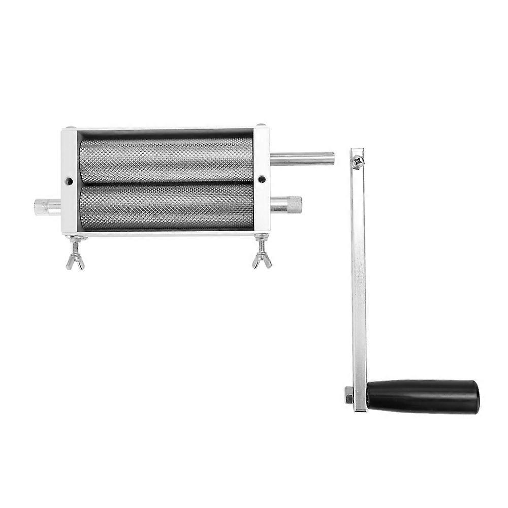 Manuelle Getreidemühle Aus Edelstahl, 2-walzen-mühle Für Mais, Malz Und Getreide, Hochleistungs-brecher/verarbeiter