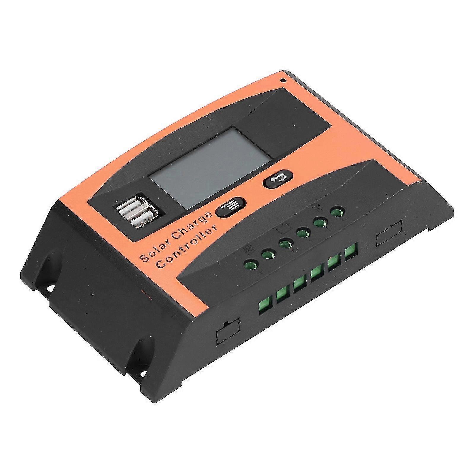 Automatischer 30a 12v/24v Solar-laderegler, Wasserdicht, Mit Integriertem Überlastschutz, Pwm Für Den Heimgebrauch
