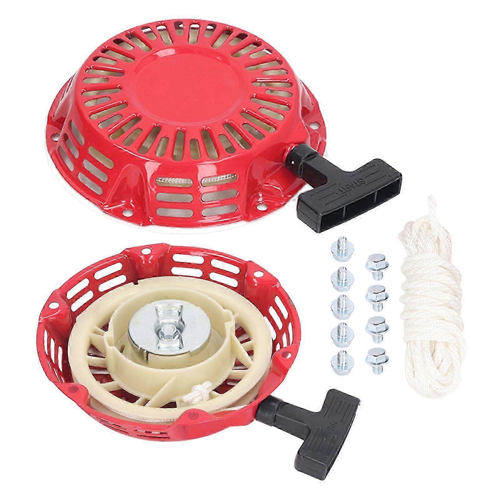 2 Professionelle Ersatz-seilzugstarter Für Gx120-, Gx160- Und Gx200-motoren, Manueller Seilzugstarter, Kompatibel Mit Rasenmähern, 2er-pack