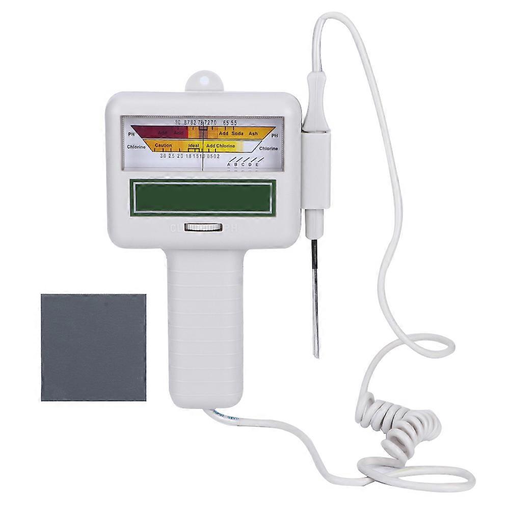 Tragbares Restchlormessgerät Für Schwimmbäder Und Whirlpools, Wasserqualitätsmessgerät, Präziser Desinfektionsmitteldetektor, Hygienekontrollgerät, Schnellanalyse-kit