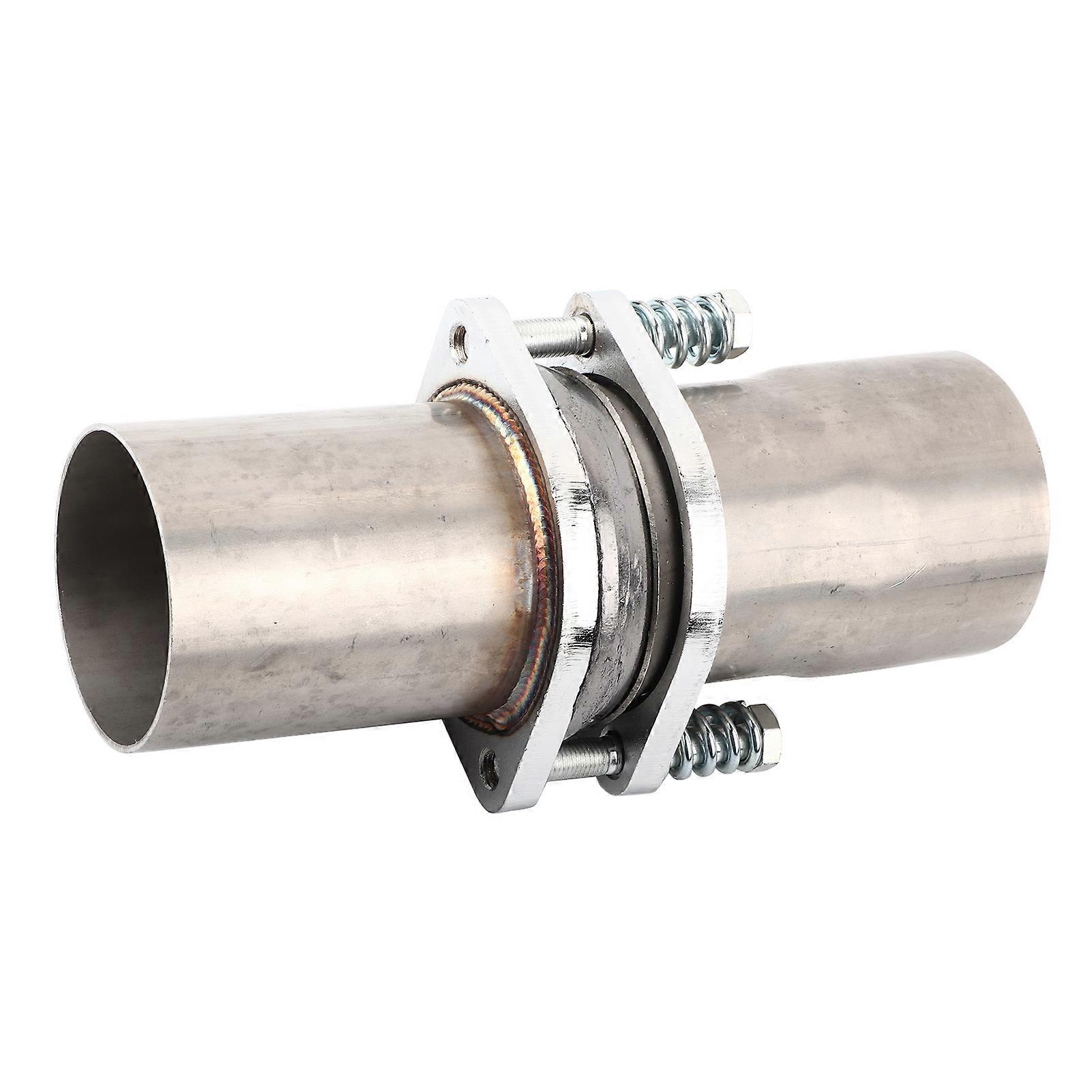 Auspuffrohr-reparaturset Aus Edelstahl, 3-in-1 Universal-federbolzen, Flansch Und Klemme Zur Schnellen Befestigung