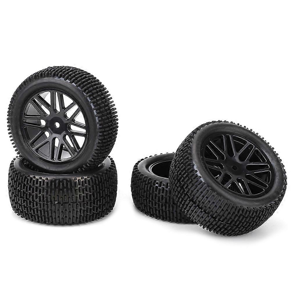85-mm-ersatzreifen (4 Stück) Für 1/10 Rc-cars, Universelles Modifikationszubehör, Robuste Geländereifen