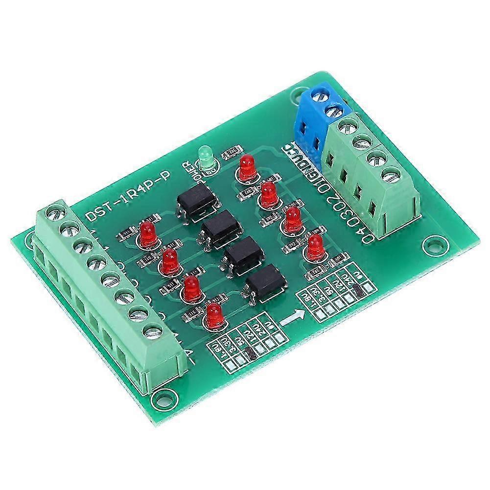 4-kanal-optokoppler-isolationsspannungswandlungsmodul Für Sps-signale, Dst1r8pn-platine, Kompatibel Mit Sps Und Industriesteuerungen.