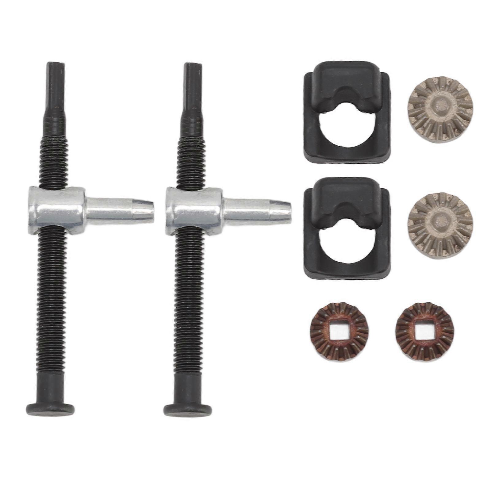 Verstellbarer Kettenspanner Aus Aluminium, 2-teiliges Führungsschienen-reparaturset Für Die Kettensägen Cs370, Cs400 Und Cs4200es