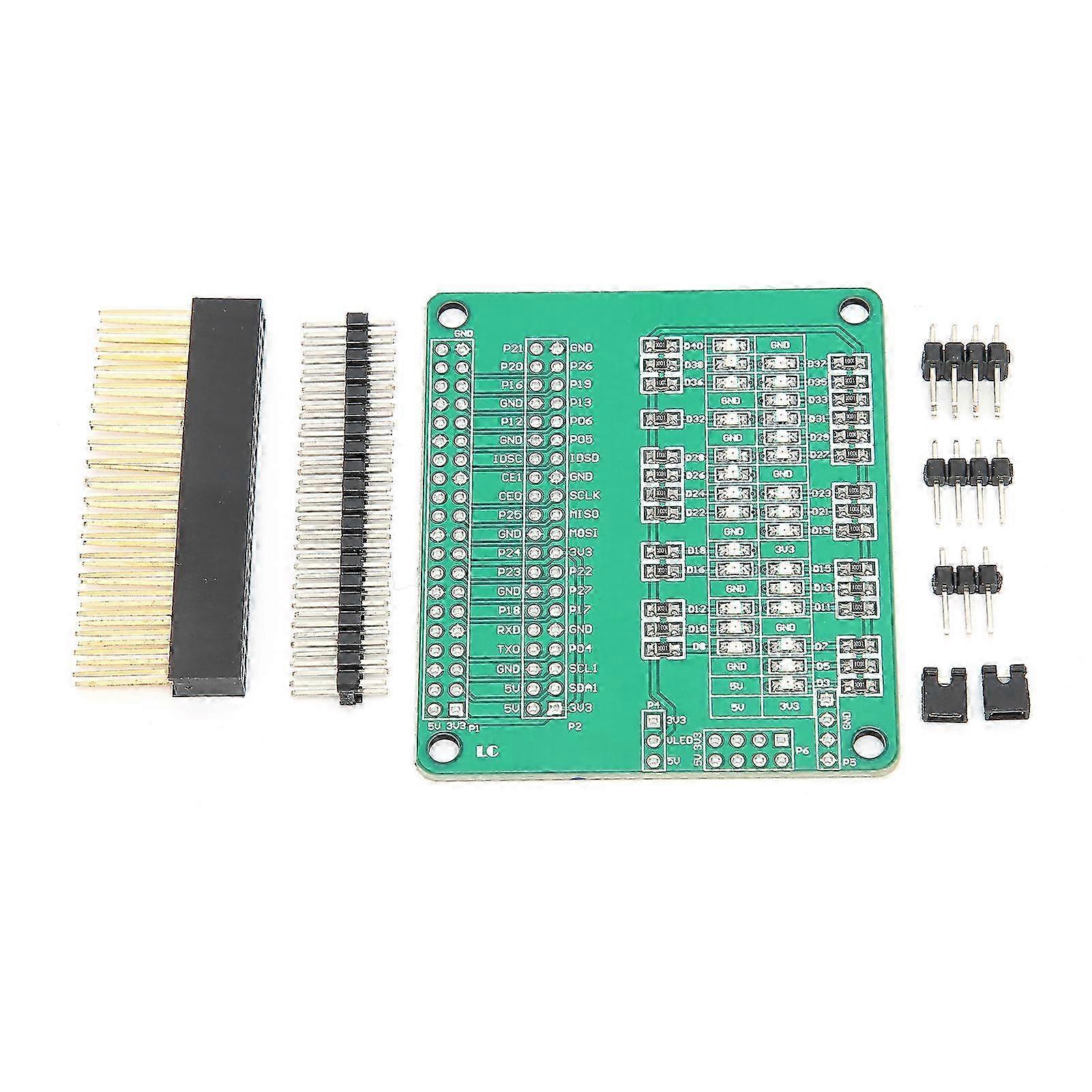 I/o-port-konverter-adaptermodul Für Led-sensor-testplatine, Dc 3,3 V Auf 5 V Stromversorgung, Raspberry Pi Kompatibel, Verbindungsschnittstelle