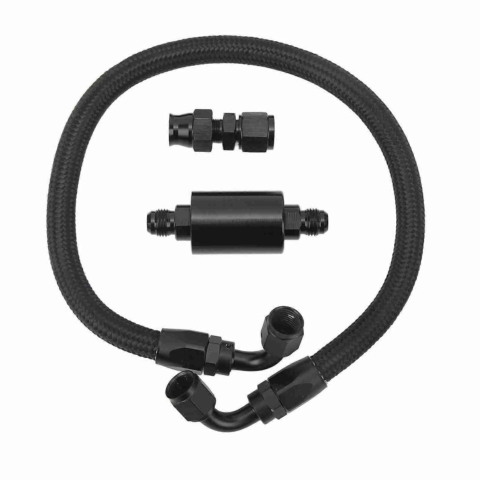 An6 Kraftstoffleitungssatz, Schwarz, Ersatz Für Honda Civic (1988–2000), Hochleistungs-flexschlauch