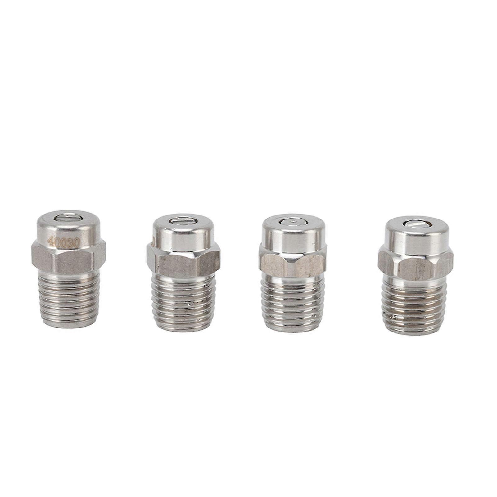 4 X 22-mm-gewindedüsen Aus Edelstahl 304, G1/4-außengewinde, Zubehör Für Hochdruckreiniger, 4er-set