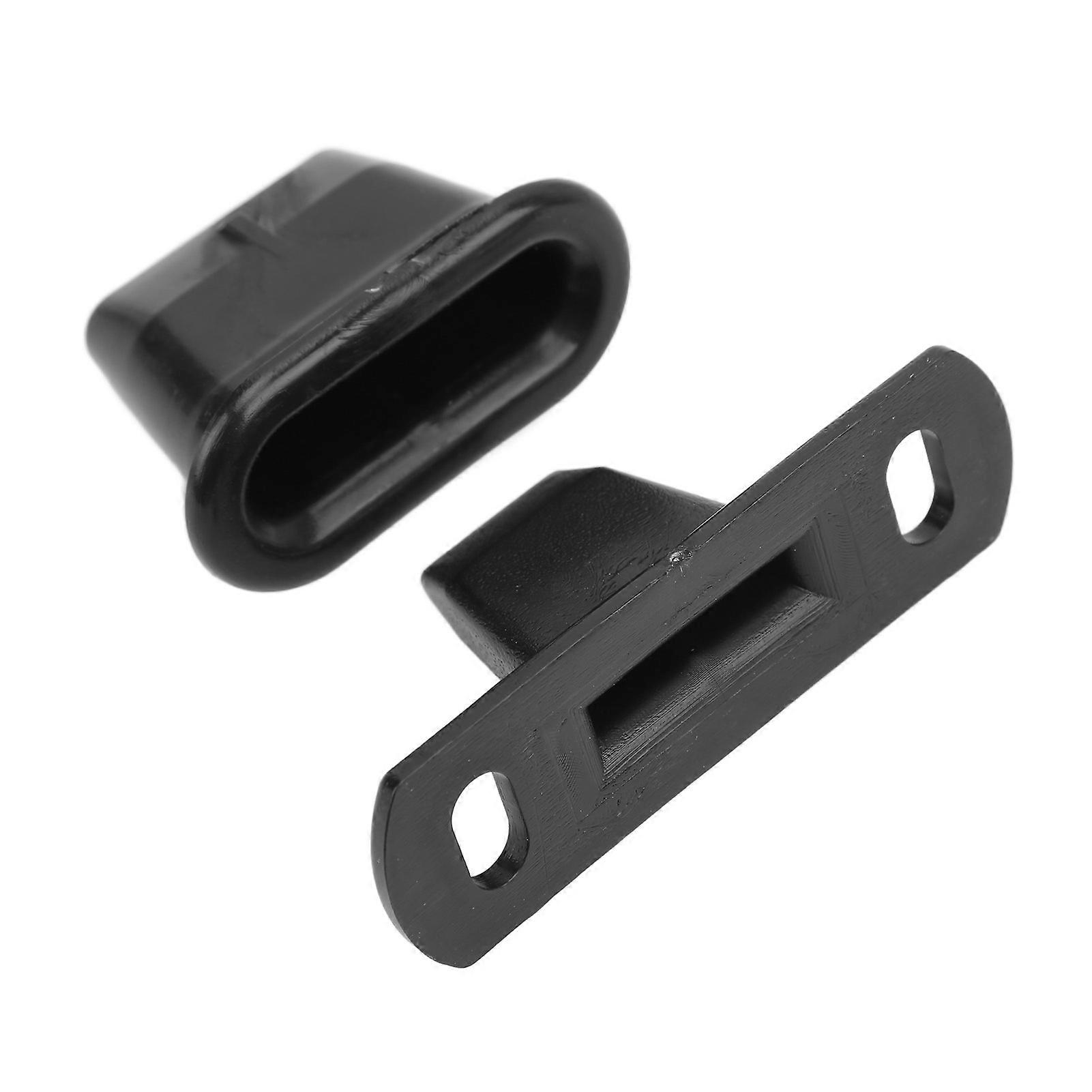 Set Mit 2 Schiebetür-positionierungselementen 904637 Schwarz Abs Kompatibel Mit Fiat Scudo 1995-2006