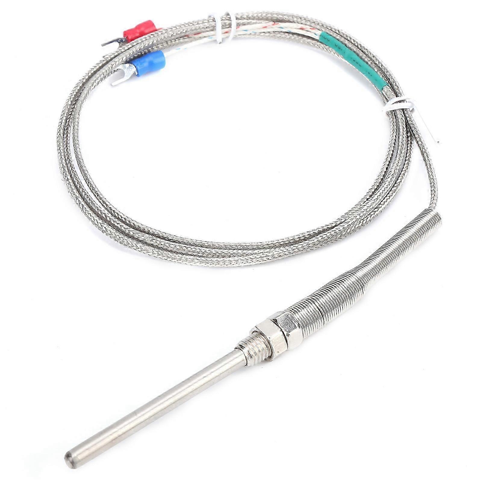 Temperaturfühler Typ K, Thermoelement, 5 X 70 Mm, Edelstahlsonde, M8-gewinde, Hohe Präzision, Für Industrielle Messungen