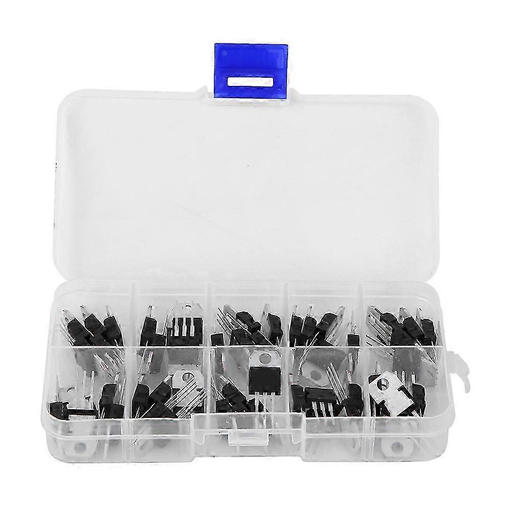 50-teiliger Spannungsregler, Transistor-bausatz Für Elektronische Bauteile, Industrielle Elektroartikel, Diy-ersatzteile