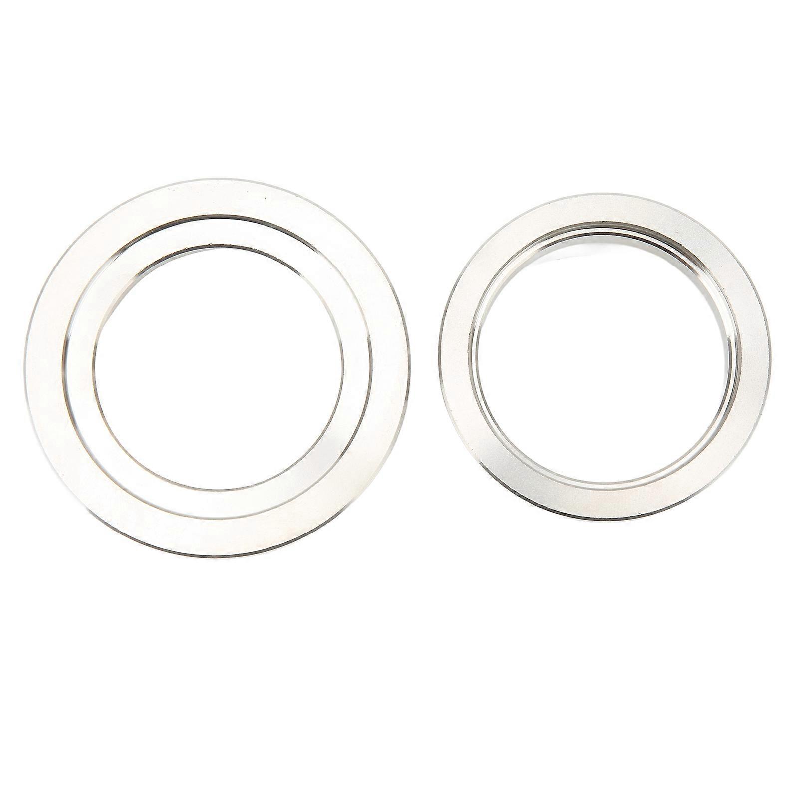 44-mm-edelstahl-wastegate-flanschset, Anschweißbarer Ein- Und Auslasssatz Mit V-band-klemme, Ersatz Für Tial Mv-r Mvr, Hochleistungs-rohrverschraubung.