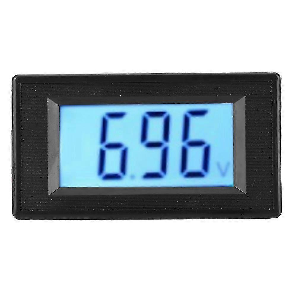 Ddh-30l Lcd-digitalvoltmeter, Digitale Anzeige Dc 7,5v-19,99v, Genaue Spannungsmessung, Kompaktes Bedienfeld, Hintergrundbeleuchtetes Display, Hochleistungs-industrievoltmeter.