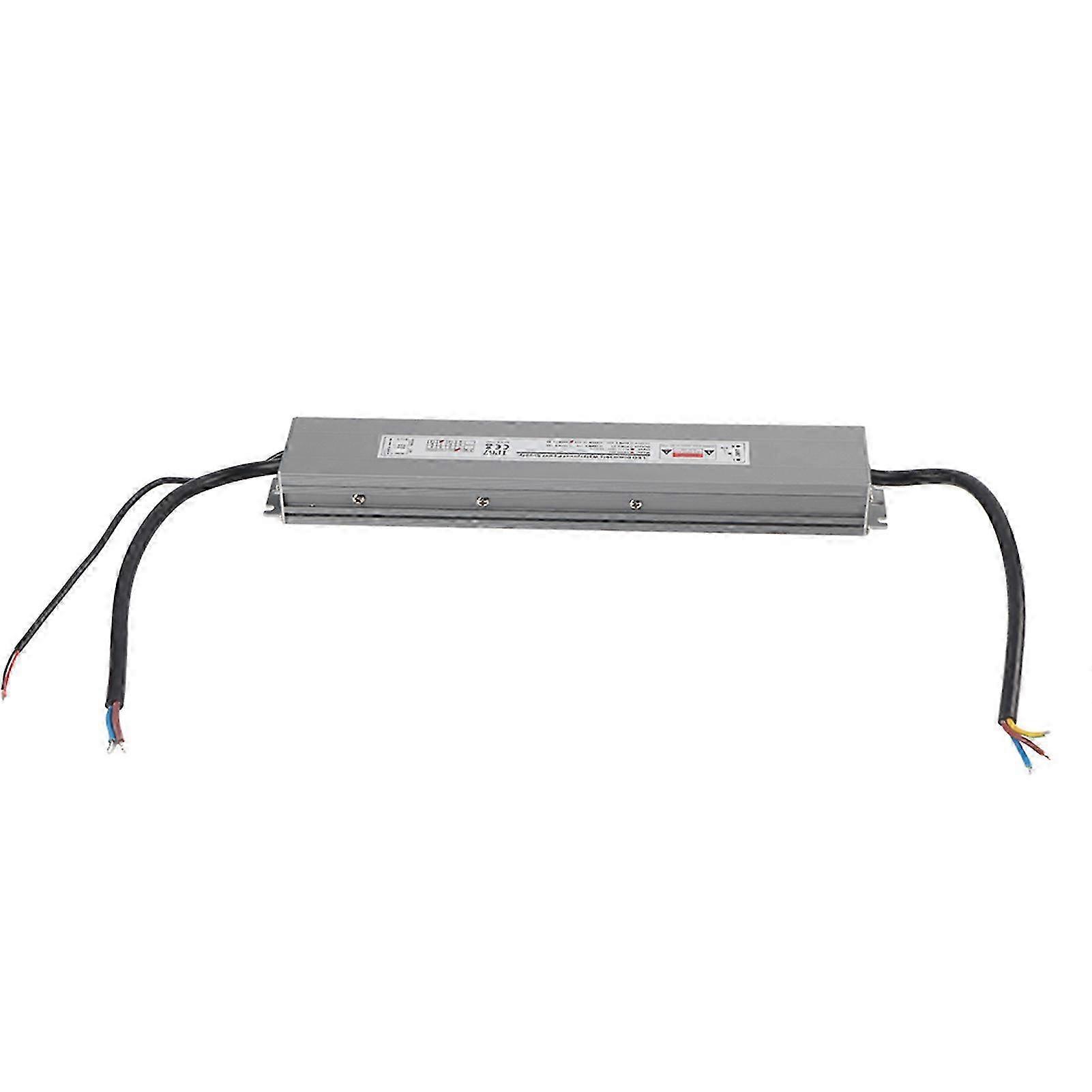 2-in-1 Wasserdichtes Led-netzteil, Scr/0-10v Dimmer, Ac170-260v (50/60hz) Eingang, Dc24v 12,5a 300w Ausgang, Wasserdichter Transformator Für Led-streifen.