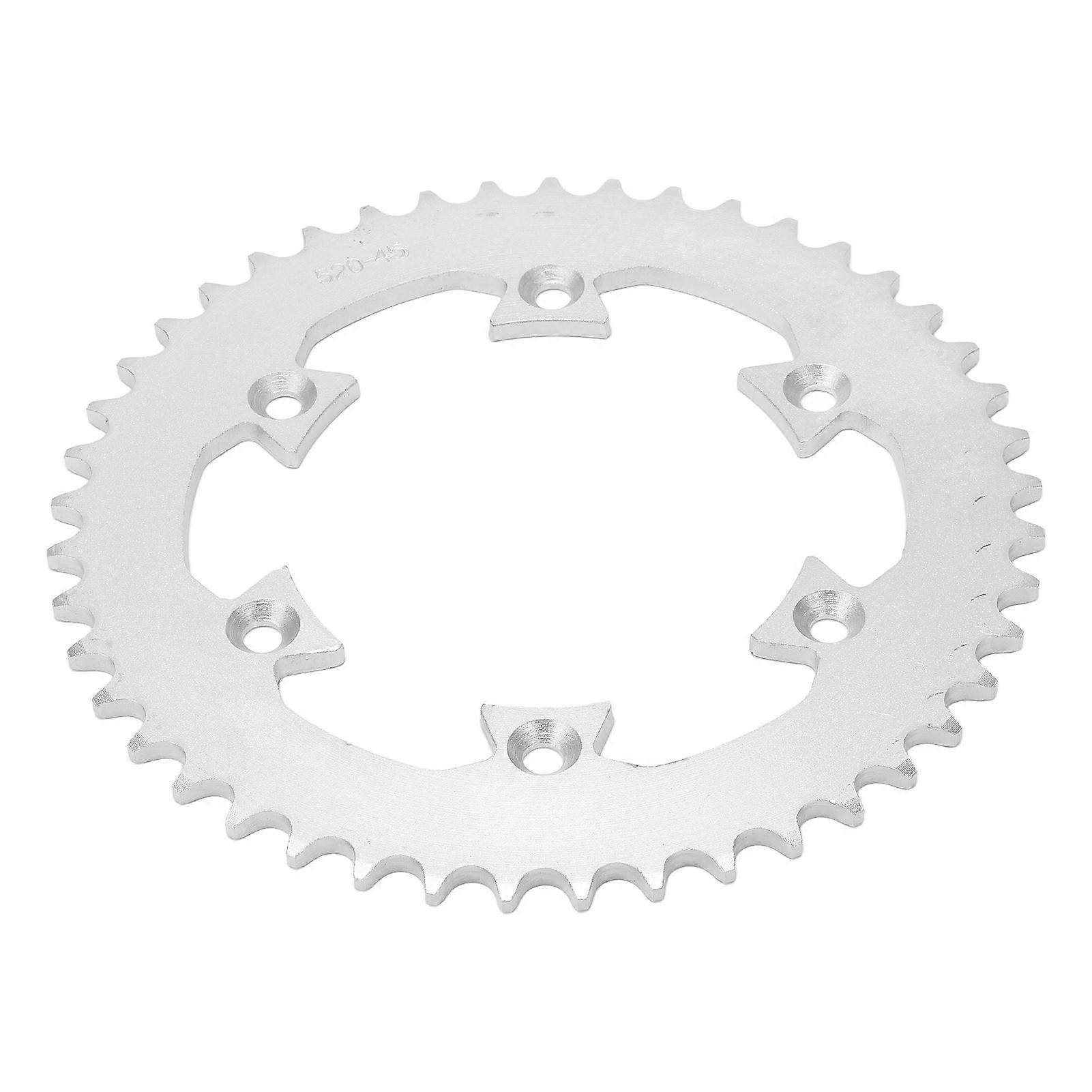 45-zahn-kettenrad Hinten, Motorradkette 520 Für Diy-karts, Quads, Atvs, Offroad-teile