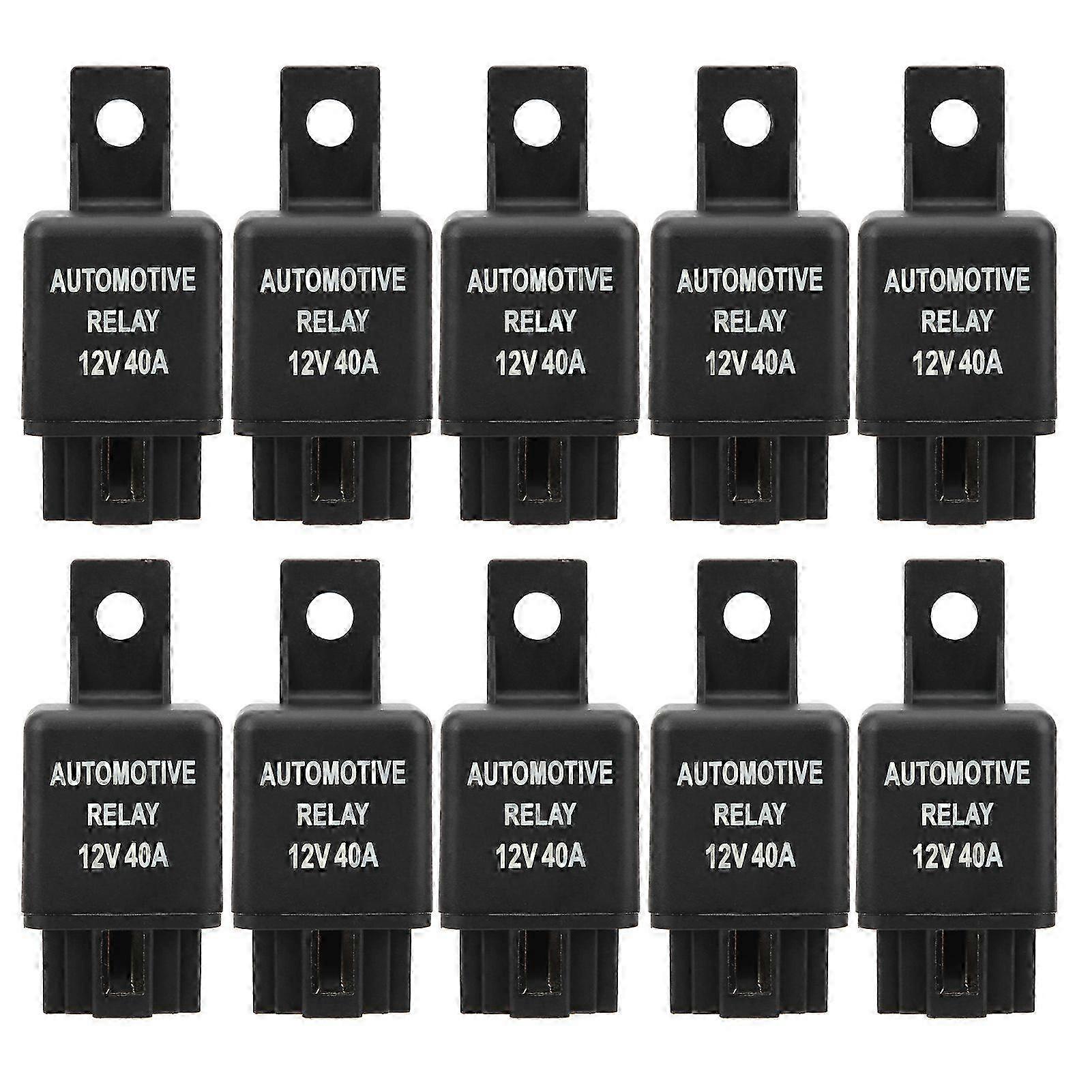 12v 40a Kfz-klimaanlagen-kondensatorrelais – 10er-pack Mit 5-poligem Stecker