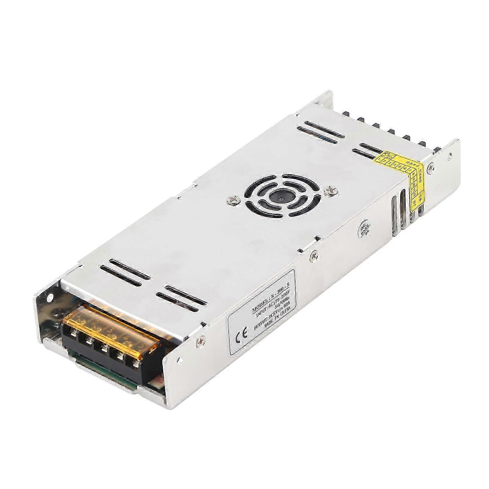 Ultraflacher, Wasserdichter 300-w-led-netztransformator Für Led-streifen Und -strahler, 170–250-v-treiber, Schlank Und Leise