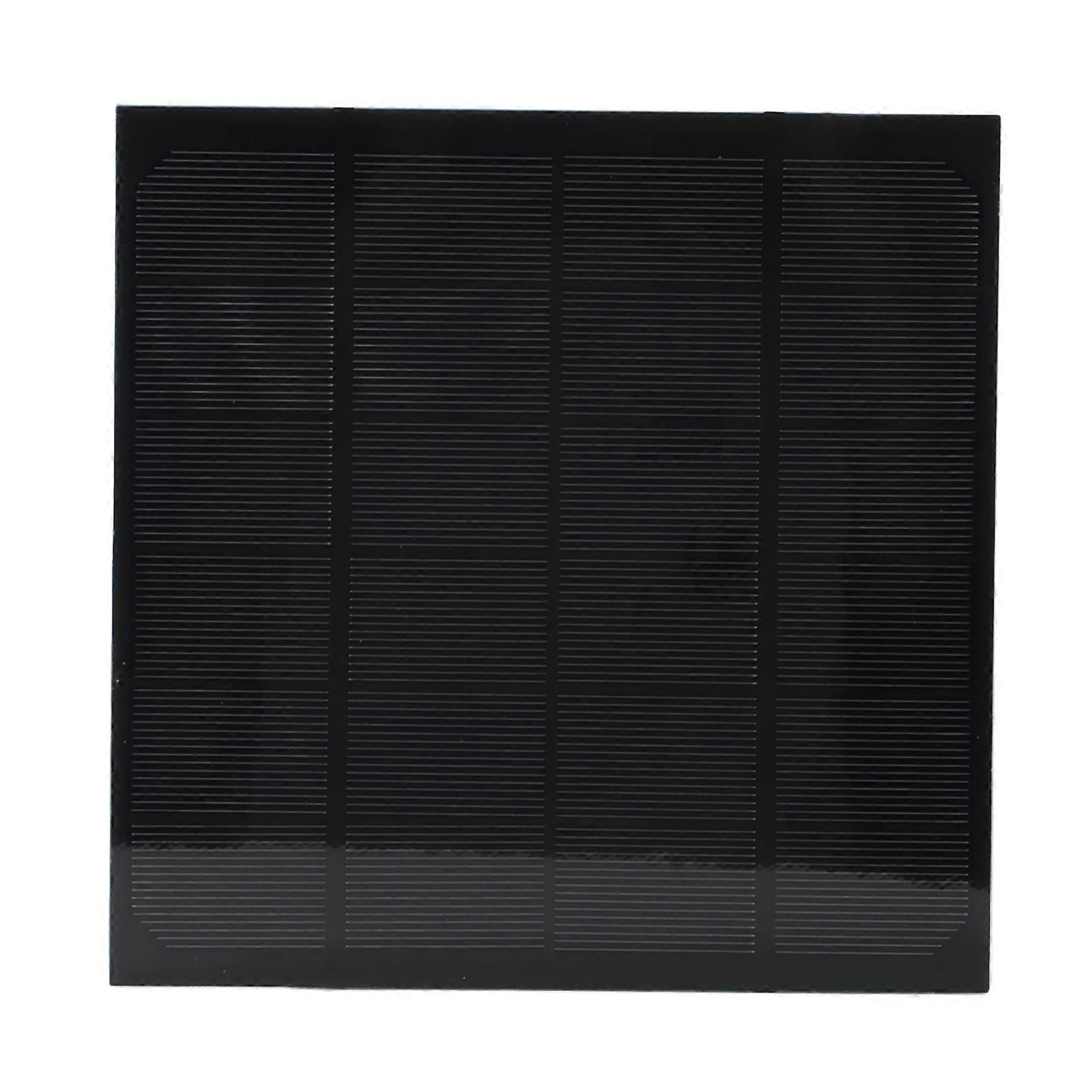 6v 4,5w Monokristallines Silizium-photovoltaik-solarmodul, Klasse A, Tragbar, 165x165mm, Diy-ladegerät