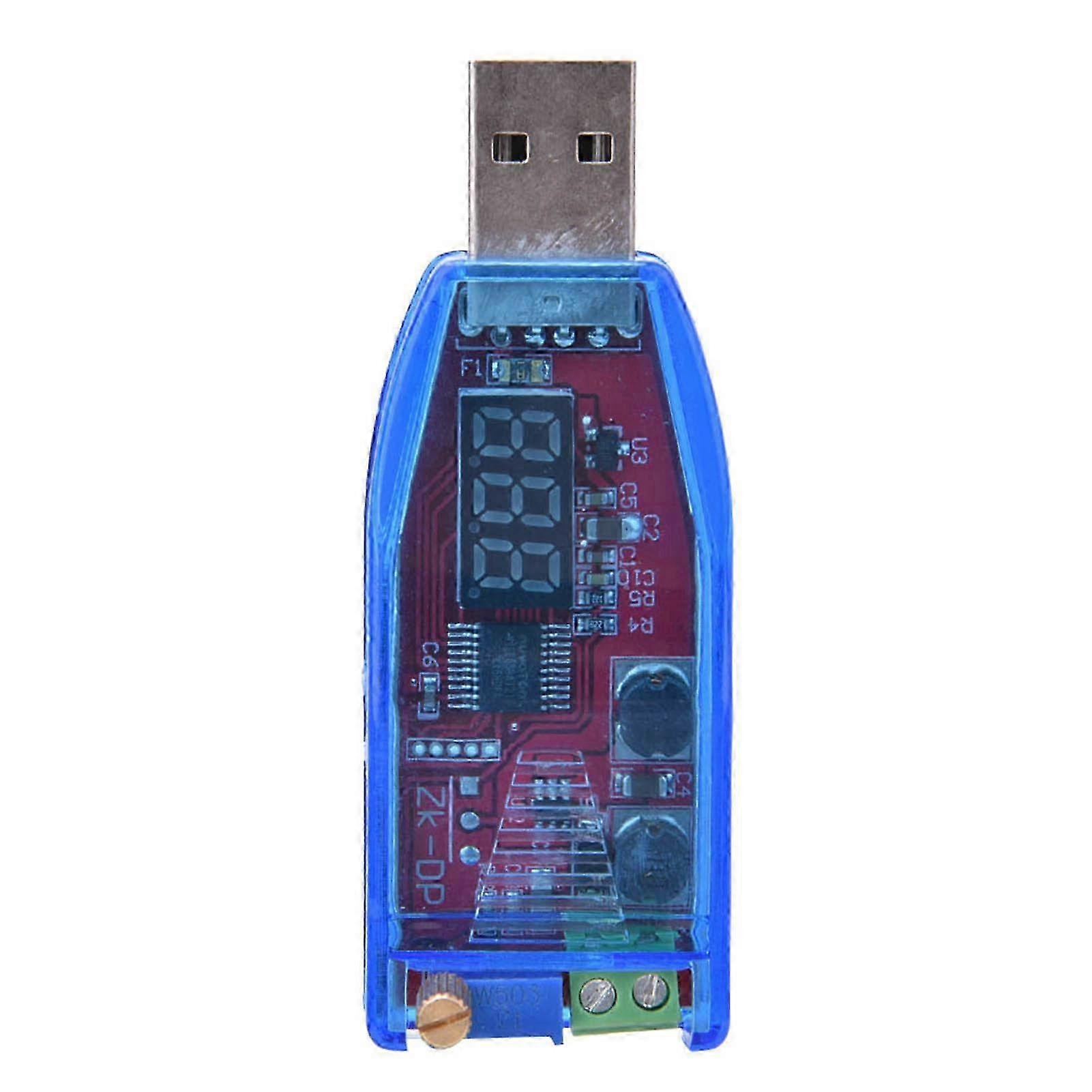 Usb-dc/dc-spannungsreglermodul, Einstellbarer Aufwärts-/abwärtswandler, Integriertes Potentiometer, Stabilisierte Stromversorgung Für Elektronikprojekte
