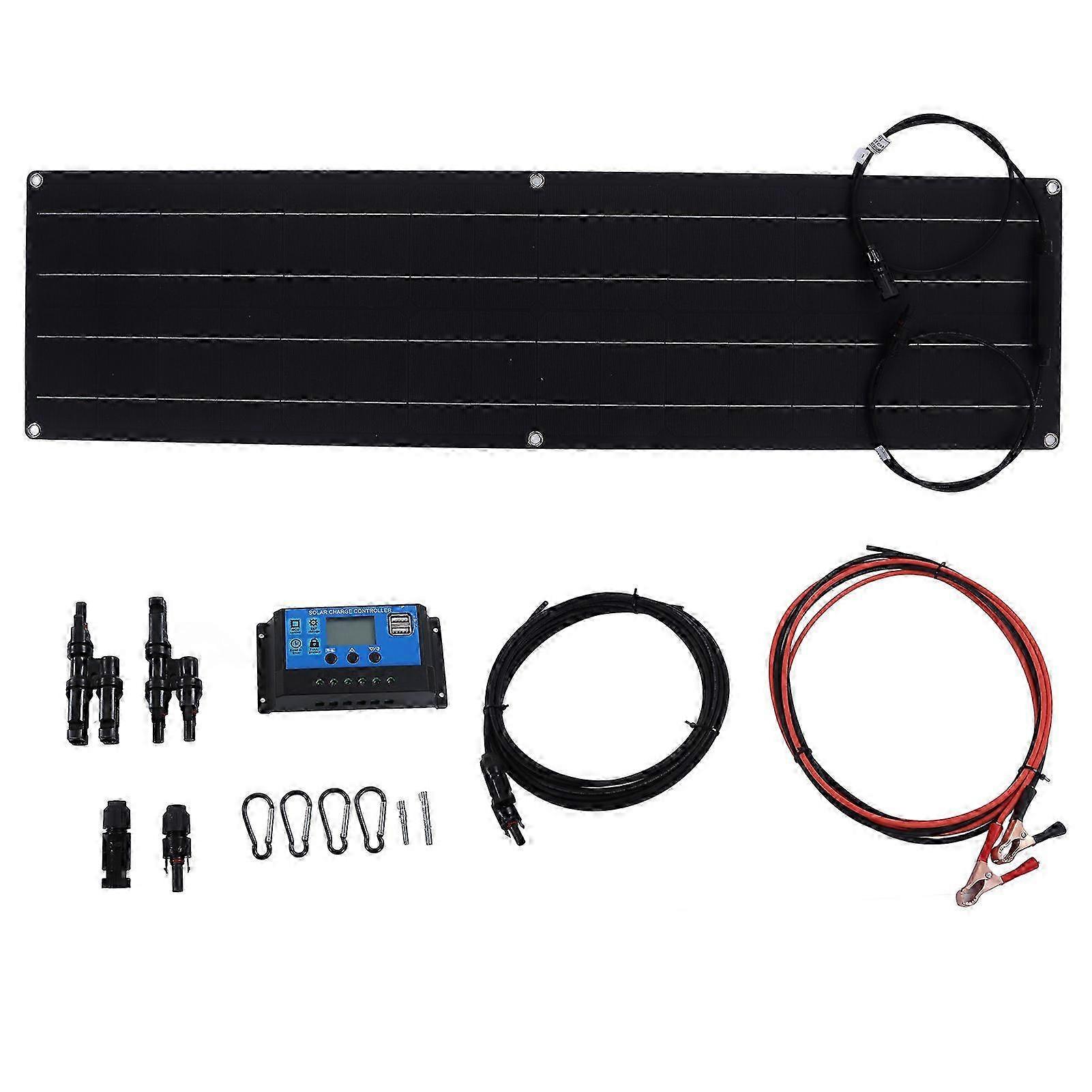50-w-flexibles Solarpanel, Ip68 Wasserdicht, Akkuladegerät, 50-w-stromversorgung Für Outdoor-camping