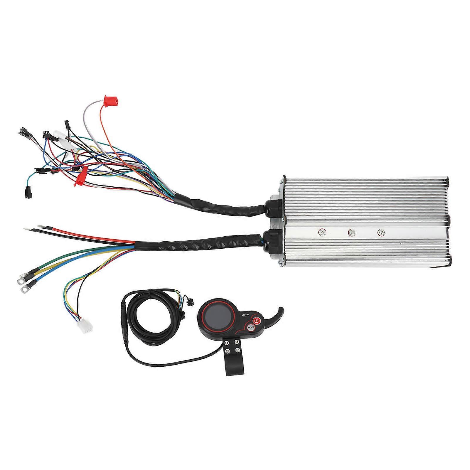 2000–3000 W Bürstenloser E-bike-controller, Echtzeitanzeige, 36–60 V Kit, Robuste Leistung, Digitalanzeige, Bürstenloser Motor