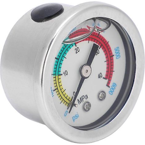 40 Mpa 6000 Psi Manometer Für Tauchkompressoren, Ölgefülltes Manometer, Recyclingausrüstung, Aufblasanzeige
