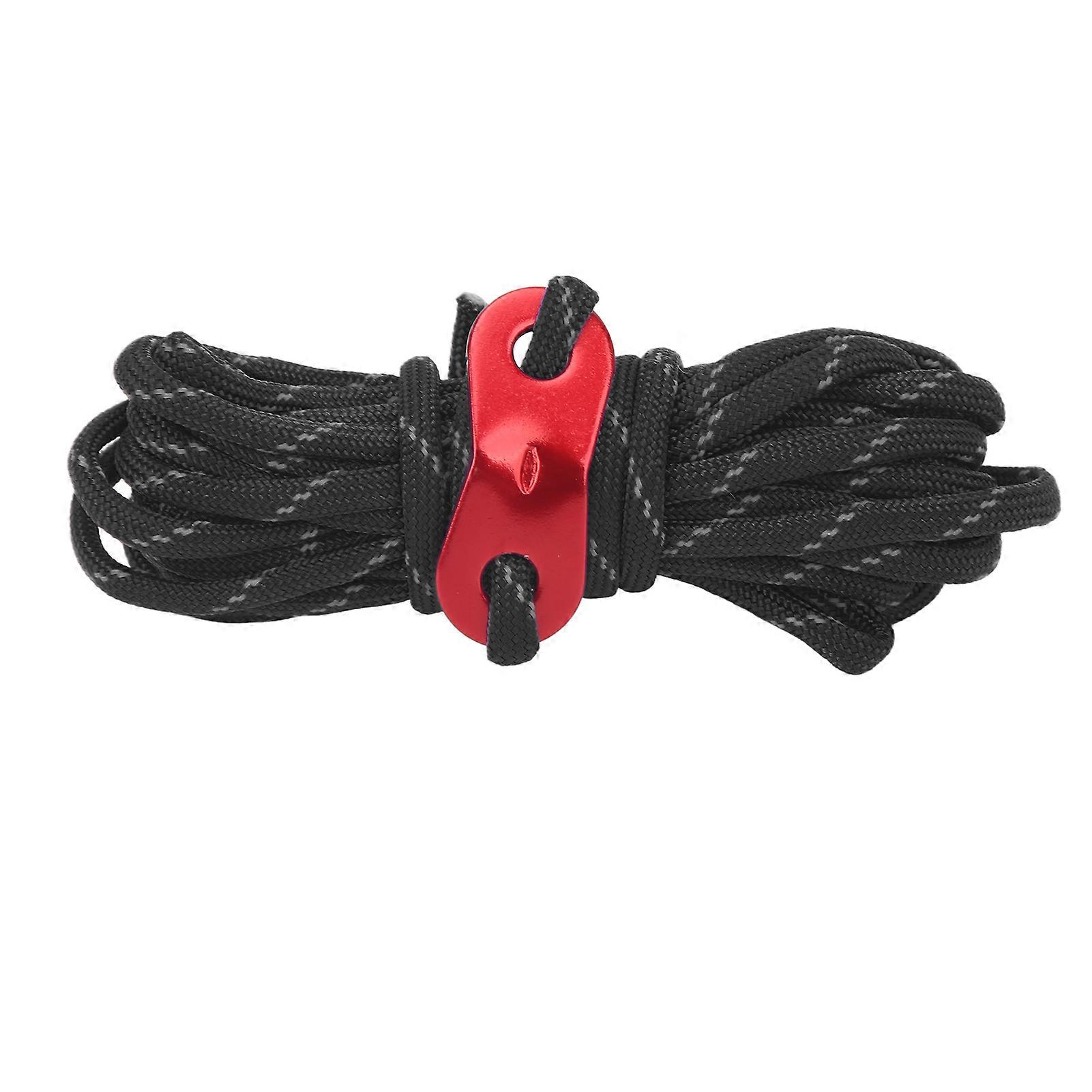 Reflektierendes Abspannseil Für Zelte, Dick Und Windbeständig, Mit Spannmechanismus Aus Aluminiumlegierung, Ideal Für Outdoor-camping